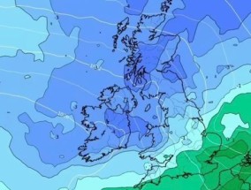 英国天气:新地图显示了高温结束后气温骤降的确切日期